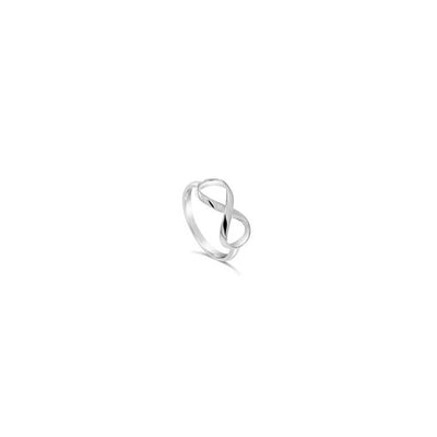 Sterling silver infinity ring