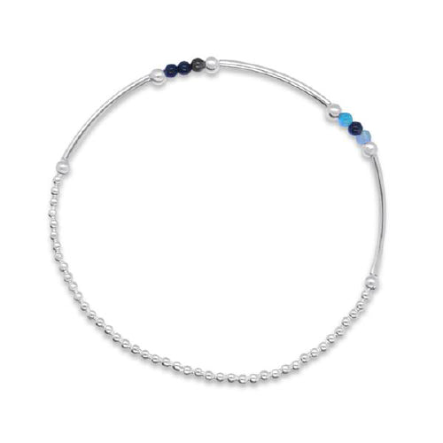 Multi agate bracelet