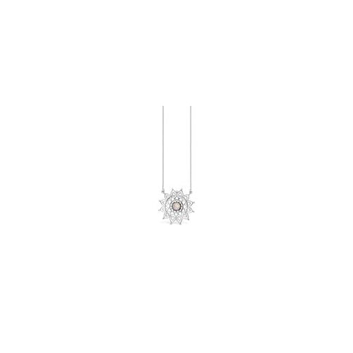 Moonstone Mandala Necklace