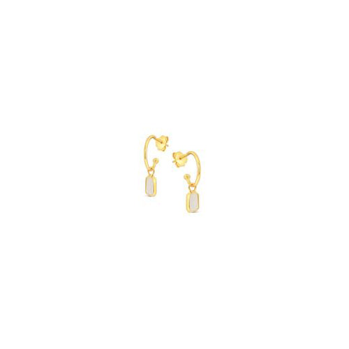 Moonstone earrings