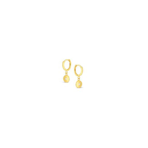 Gold Plated Huggie Earrings