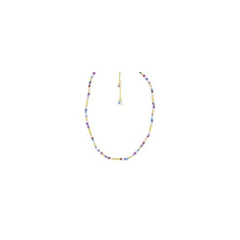 Multi stone necklace