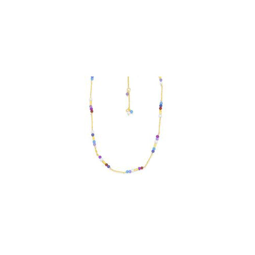 Multi stone necklace