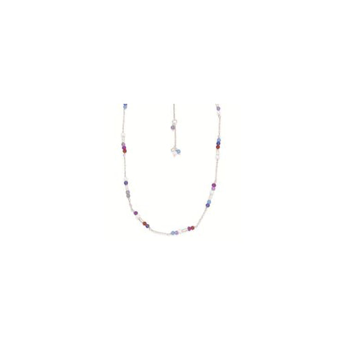 Multi stone necklace