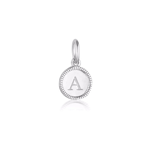 A Initial Antique Pendant