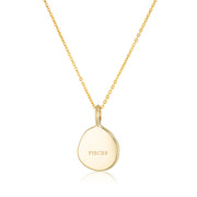 Pisces Zodiac necklace