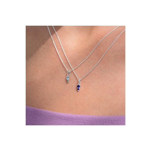 September birthstone necklace