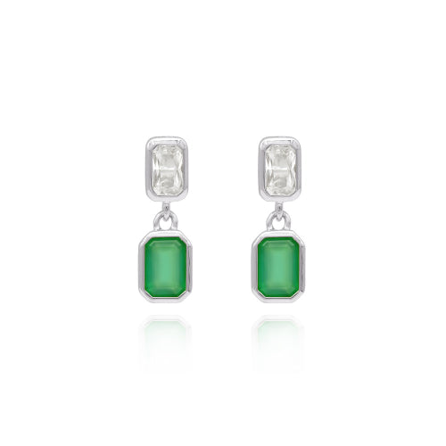 Gemme drop earrings