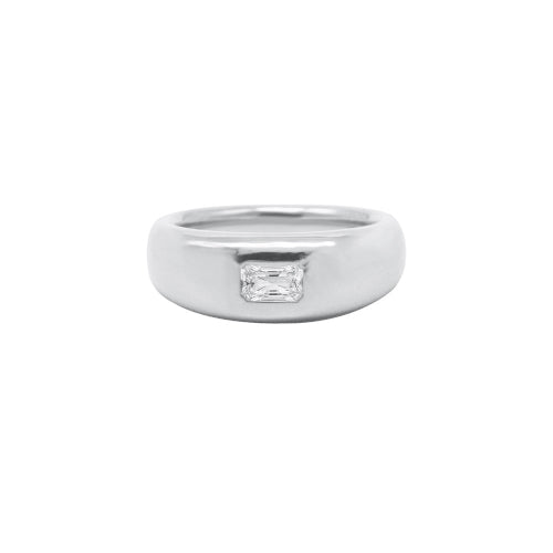 Rocco silver ring