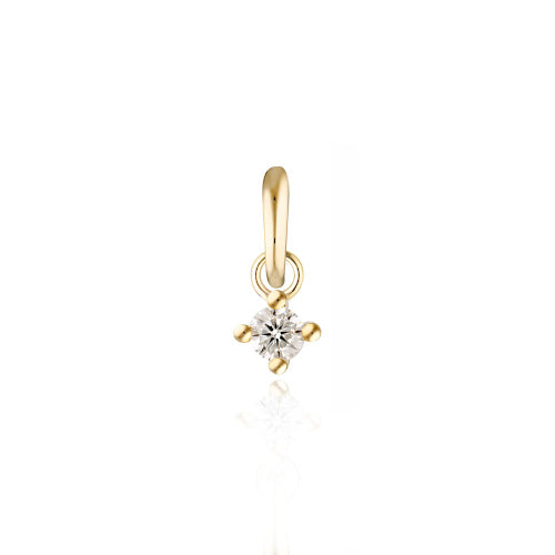 9k Bella Diamond Charm