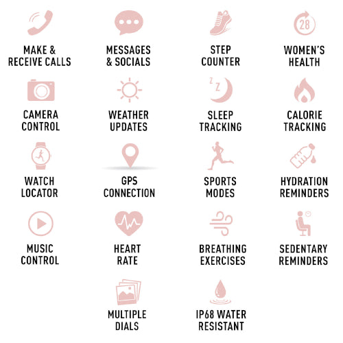 Reflex Active Activity Tracker Pink