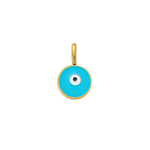 Evil Eye round charm