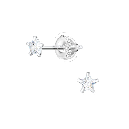 Star Screw Back Studs