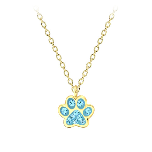 Paw Print necklace