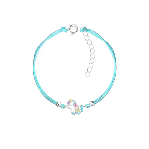 Unicorn cord bracelet