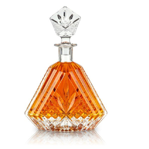 Irish cut whiskey decanter