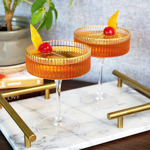 Meridian coupe glasses