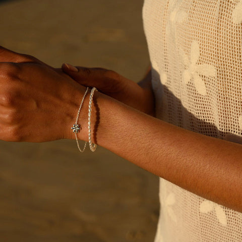 Coastal pearl bracelet