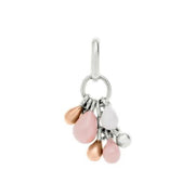 Pink droplet charm by Little Kirstin Ash