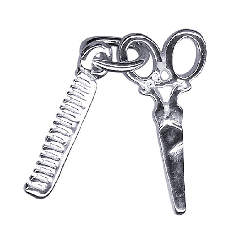 Sissors & comb charm