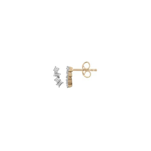 9ct Diamond earrings
