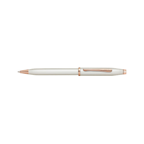 Century 11 white & rose gold Cross pen