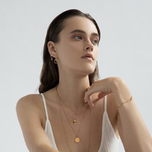 HERITAGE NECKLACE STERLING SILVER RGP