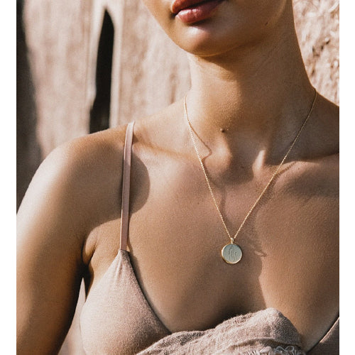 Rose gold plated Wisdom necklace
