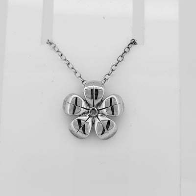 Sterling silver Diamond necklace