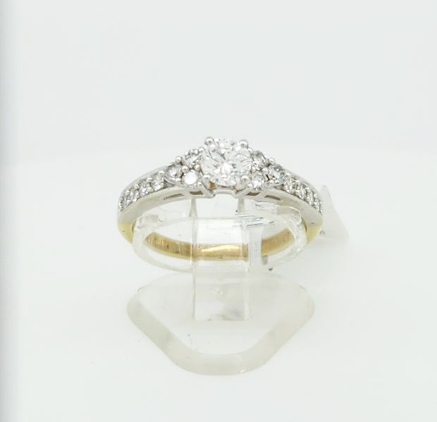 9ct gold Diamond engagement ring