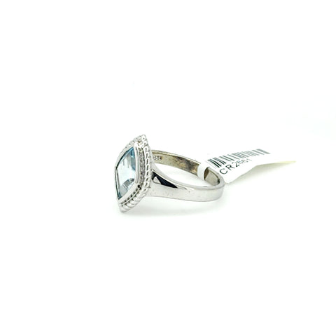 Sterling silver Topaz ring