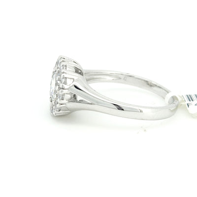 Sterling silver CZ ring