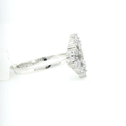 Sterling silver CZ ring