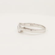 Sterling silver CZ ring