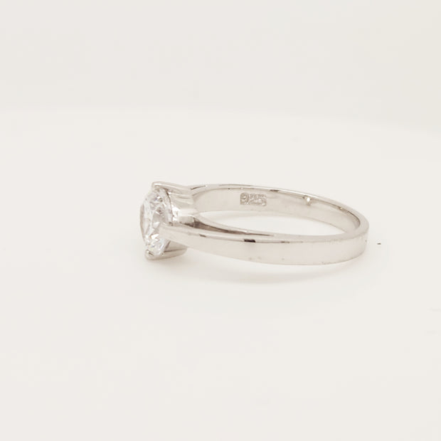 Sterling silver CZ ring