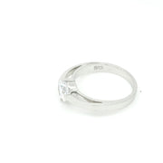 Sterling silver CZ ring