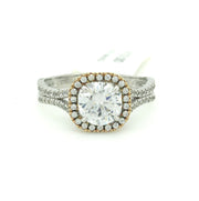 Sterling silver CZ ring