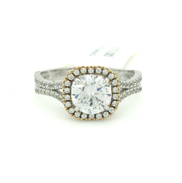 Sterling silver CZ ring