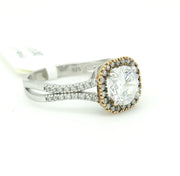 Sterling silver CZ ring