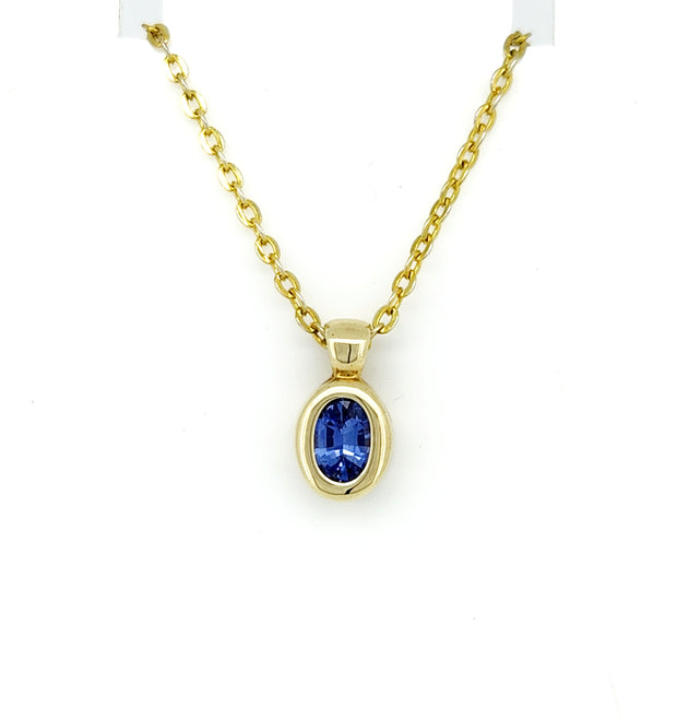 Ceylon Sapphire pendant