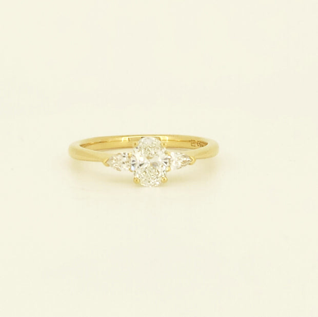 18ct gold Biron Diamond engagement ring