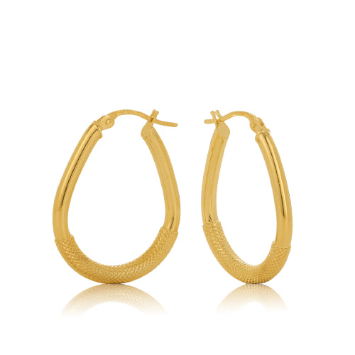 9ct hoops