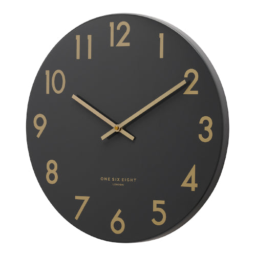 Jones 30cm Charcoal clock