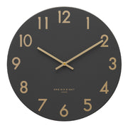 Jones 30cm Charcoal clock