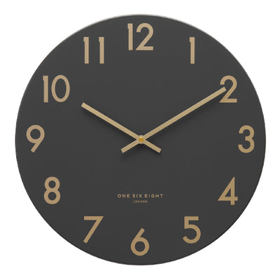 Jones 30cm Charcoal clock