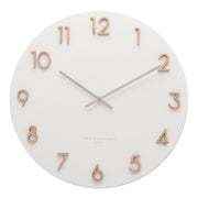 Katelyn white 60cm wall clock