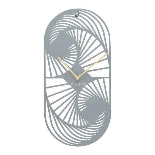 Violet 52cm wall clock