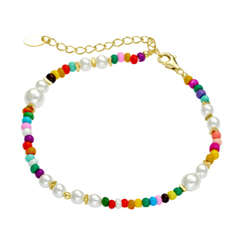 Multi Colour Bead & Pearl B/let