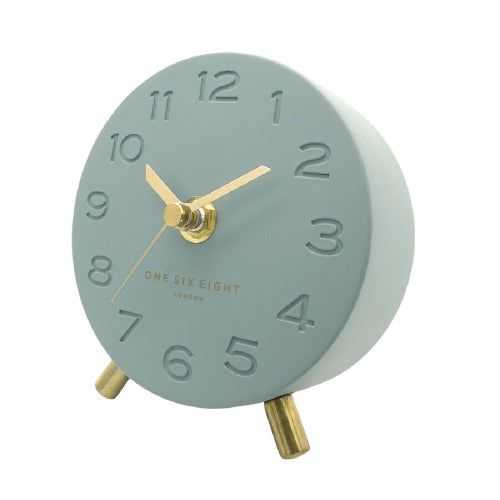 Ariel Silent Mantle Clock Sage