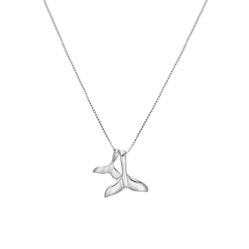 Whale tale necklace